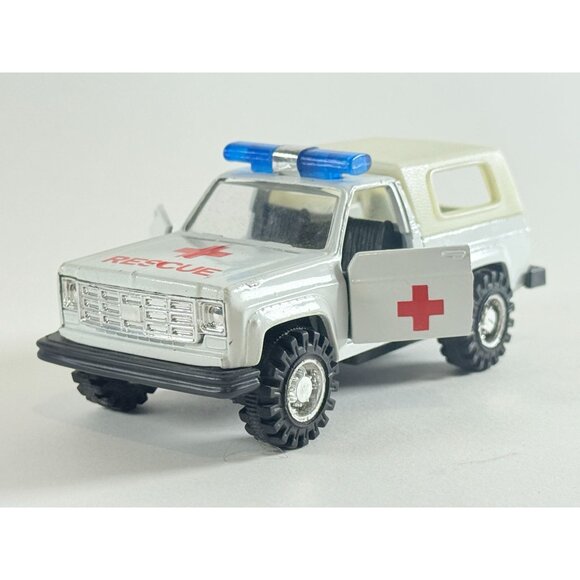 Buddy L Fire Truck Code Red Japan Diecast Rescue Vehicle 1:64 Vintage - Picture 9 of 12